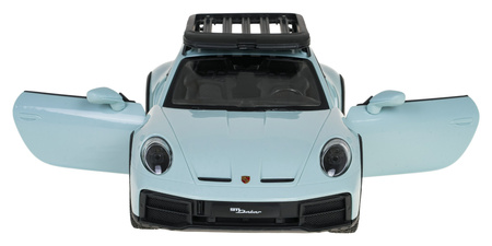 Autko R/C 1:14 Porsche 911 Dakar Miętowy RASTAR