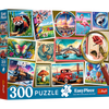 Puzzle - 300 EasyPiece - Znaczki pocztowe - Trefl 23100
