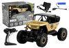 Auto Zdalnie Sterowane Jeep R/C 1:18 Złoty
