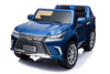 Lexus LX570 Lakierowane Autko dla 2 dzieci Niebieski SUV + Pilot