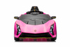 Pojazd Lamborghini Invencible Różowy