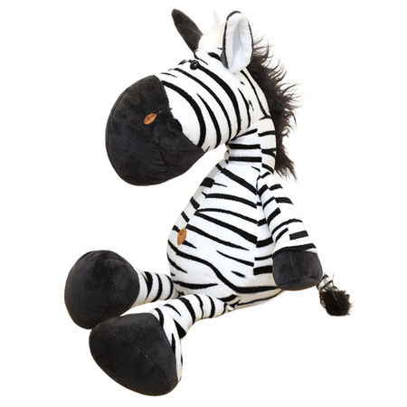 Pluszowa Maskotka Przytulanka Zebra Biało Czarna 25cm