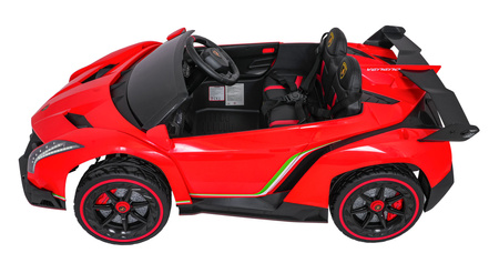 Pojazd Lamborghini Veneno Czerwony