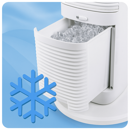 Wentylator Kolumnowy Wodny Podłogowy Jonizacja Oscylacja Wwyświetlac PILOT