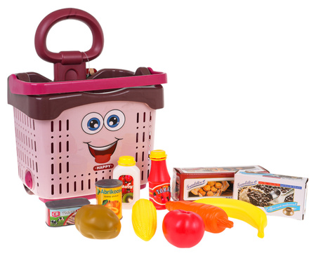 Wózek Sklepowy + Akcesoria Czerwony