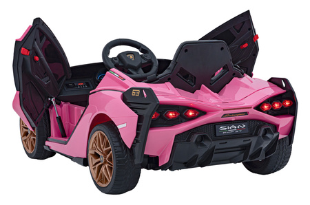 Pojazd Lamborghini SIAN Różowy