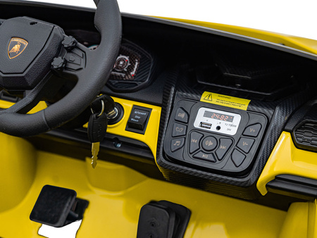 Pojazd Lamborghini Revuelto XL STRONG Żółty