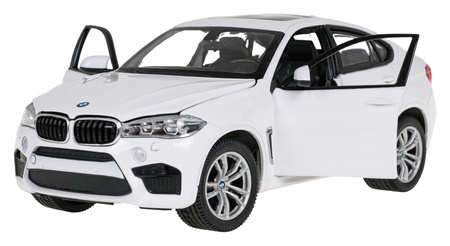 Autko Metalowe 1:24 BMW X6M Białe RASTAR