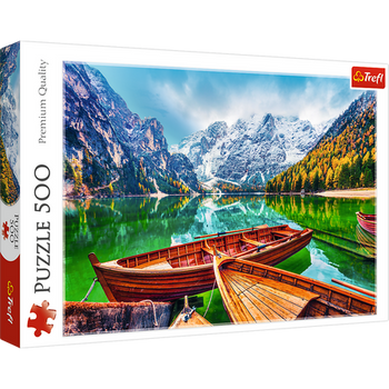 Puzzle - 500 - Jezioro Braies - Włochy - Trefl 37486