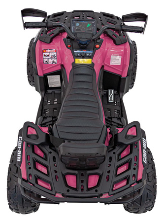 Quad Can Am Outlander ATV z Pilotem Różowy