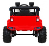 Autko Jeep Dark Night na akumulator dla dzieci Czerwony + Wolny Start + EVA + Audio LED