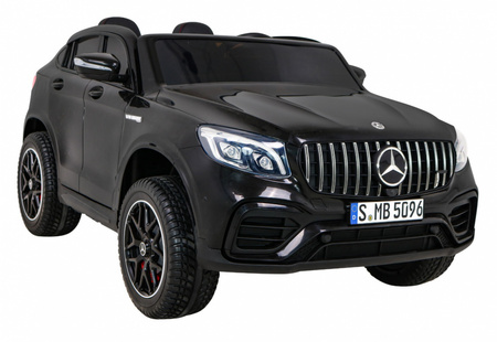 Auto Mercedes GLC 63S Czarne -  SUV dla dzieci + Napęd 4x4