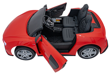 Pojazd Audi Spyder R8 LIFT Czerwony