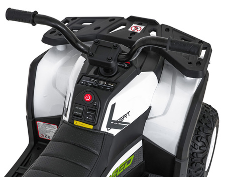 Pojazd Quad ATV Robust 01 Biały