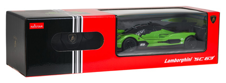 Autko R/C 1:24 Lamborghini SC63 Zielony RASTAR
