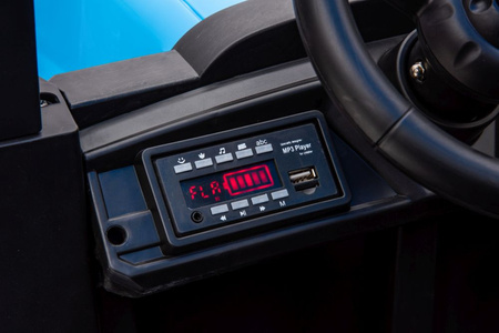 Traktor Na Akumulator A011 24V  Niebieski