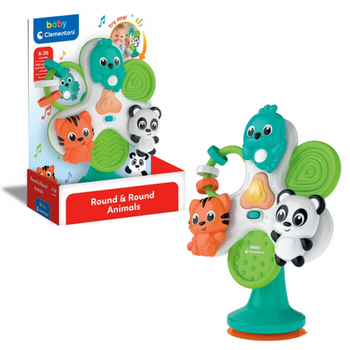 Wesoła Karuzela ze Zwierzątkami Język Polski Clementoni 17952