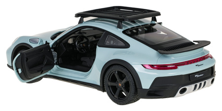 Autko R/C 1:14 Porsche 911 Dakar Miętowy RASTAR