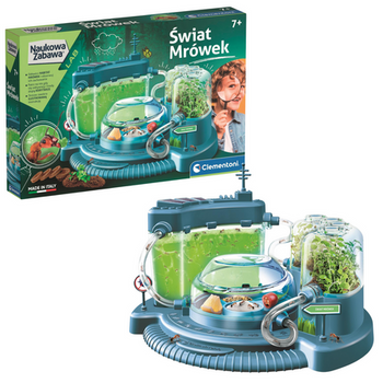 Naukowa Zabawa Laboratorium Świat Mrówek Habitat Mrówek Język Polski Clementoni 50394