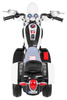 Motorek Chopper NightBike Biały