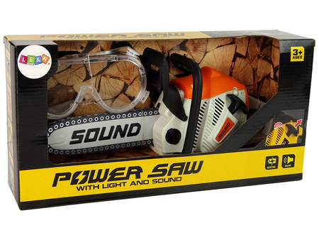 Piła Łańcuchowa Spalinowa Ruchomy Łańcuch Okulary Ochronne