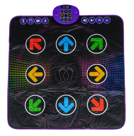 Mata Muzyczna Taneczna Czarna