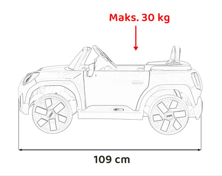 Pojazd Mini Concept Aceman Niebieski