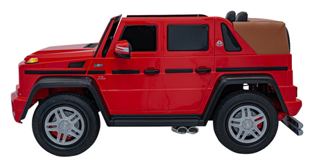 Pojazd Mercedes Benz MAYBACH G650 Czerwony