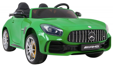 Mercedes-Benz GT R dla dzieci Lakier Zielony 4x4