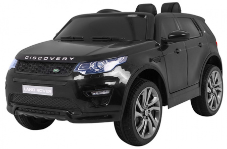 Land Rover Discovery dla dzieci Czarny SUV + Pilot