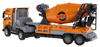 Pojazd Budowlany Betoniarka z Funkcją Świateł i Dźwięku