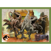 Puzzle - 4w1 (12, 15, 20, 24) - Groźne dinozaury - Universal Jurassic World - Trefl 34607