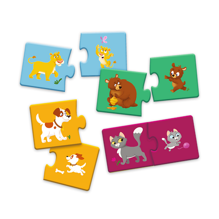 Gra edukacyjna dla dzieci Zwierzaki ABC Malucha Trefl 01940