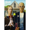 Puzzle - 500 - American Gothic: Psia Edycja - Trefl 37526