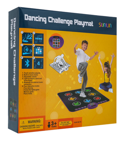 Mata Muzyczna Taneczna Czarna