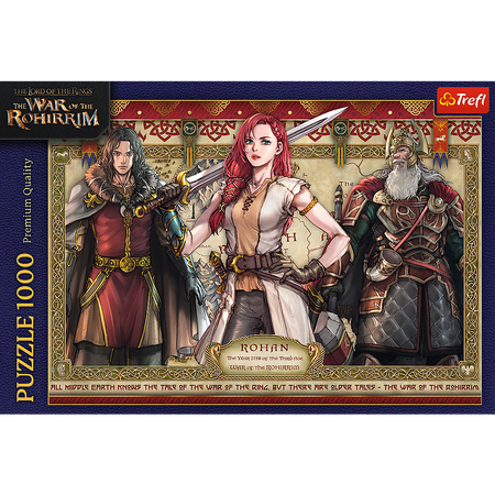 Puzzle - 1000 - Władca Pierścieni: Wojna Rohirrimów - Trefl 10937