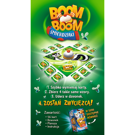 Gra zręcznościowa Boom Boom Śmierdziaki Trefl 01910