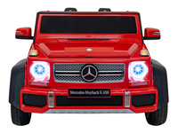 Pojazd Mercedes Benz MAYBACH G650 Czerwony