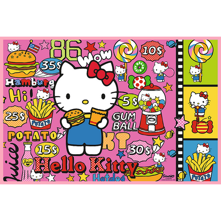 Puzzle - 2x200 - Hello Kitty i przyjaciele - Hello Kitty - Trefl 13336