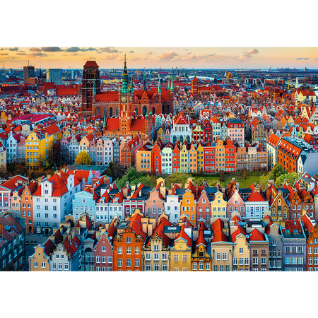 Puzzle - 1000 Premium Plus - Widok na Gdańsk - Polska - Trefl 10856