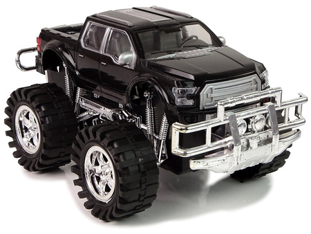 Zestaw Pojazdów Czarny Monster Truck Białe Laweta 58 cm