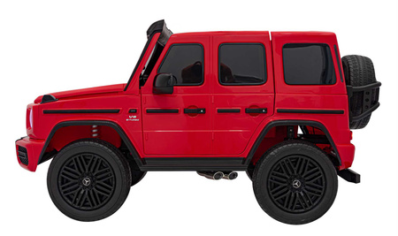 Pojazd Mercedes Benz G63 AMG XXL STRONG Czerwony
