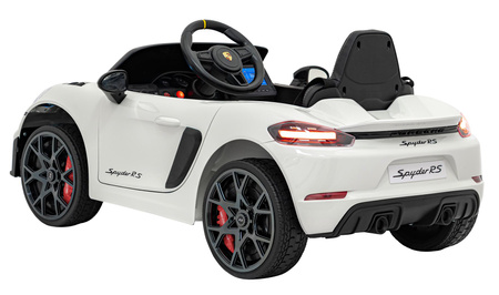 Pojazd Porsche Spyder RS 718 Biały