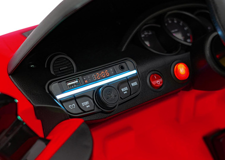 Pojazd Porsche Spyder RS 718 Lakier Czerwony