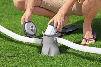 Filtrująca Pompa basenowa 1249l/h BESTWAY + Wymienny filtr I