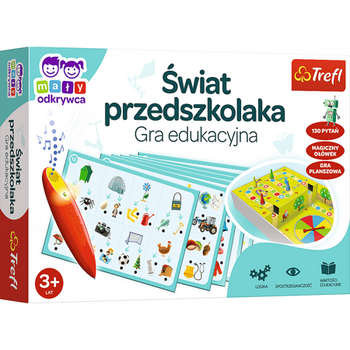 Gra edukacyjna Świat przedszkolaka Magiczny ołówek Trefl 02112