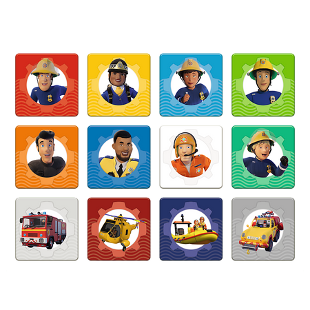 Puzzle + MEMOS - 2w1 (30,48) - Drużyna Strażaka Sama - Trefl 93334