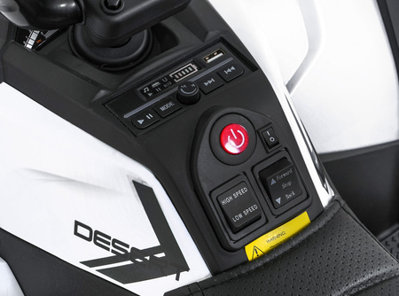 Pojazd Quad ATV Robust 01 Biały