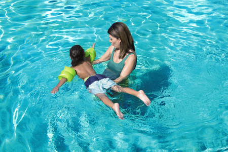 Dmuchane Rękawki Zielone Bestway 20cm 32005