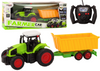 Traktor Z Przyczepą Zdalnie Sterowany RC 1:16 Pilot Zielony